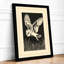 Descending Hunter Japandi - Framed Print-485030906-485030907