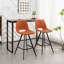 Ensemble de 2 tabourets de hauteur comptoir 28,25 po Porth-1011833878