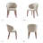 Kanalu Upholstered Wingback Side Chair with Solid Wood Legs-105324213-98582709