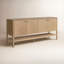 Buffet en bois de frêne de 72,25 po Deirdre-89715989