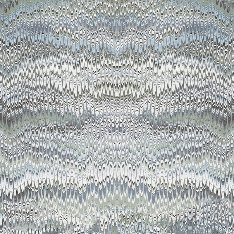 Stonewashed - Papier peint bleu Ashen, Non-Pasted, Ashen Blue, Paper