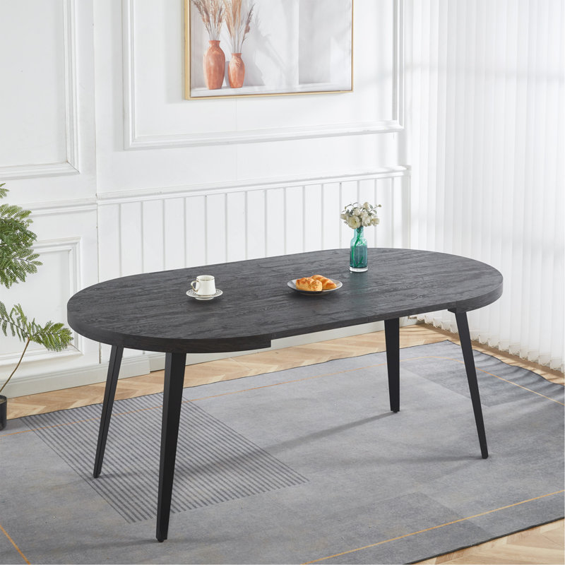 Extendable Table,Dinning Table,Metal Leg,MDF Top,100/140/180X100x75cm