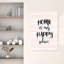 Home My Happy Place Elegant Minimalist Abstract Architecture Wall Art Print 1 Piece Wrapped Canvas Wall Art-1962765830