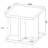 Metron Mango Square End Table