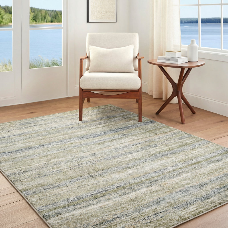 Abstract Area Rug, Rectangle 200 x 280 cm