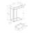 End Table, Accent Table With Storage Drawer For Living Room, Indoor End Table For Living Space