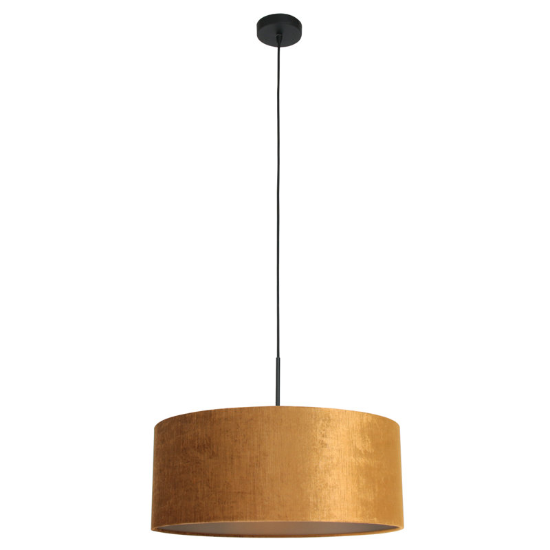 Zeke 1 - Light Single Pendant, Gold, Black
