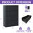 4-Drawer Lateral Metal File Cabinet, High-Volume Heavy Duty Storage, 110lbs Capacity per Drawer with Safety Interlock System-269879498