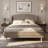 Romano Boucle Upholstered Platform Bed-2050248455-1954195824