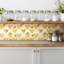 Nimitz 30cm x 30cm PVC Mosaic Tile in Yellow