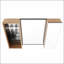 W H Medicine Cabinet Mirror