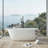 67'' x 33.46'' Soaking Solid Surface Bathtub