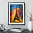 Eiffel Tower In Paris No.2 - Single Picture Frame Print-1006234345-1006234346