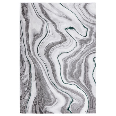 Fluery Performance Abstract Rug
