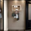 Console Aranjuez avec tablette ouverte, conception mince, solution de rangement moderne pour le vestibule ou le salon