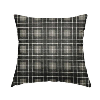 Bruton Plaid Rectangular Throw Cushion
