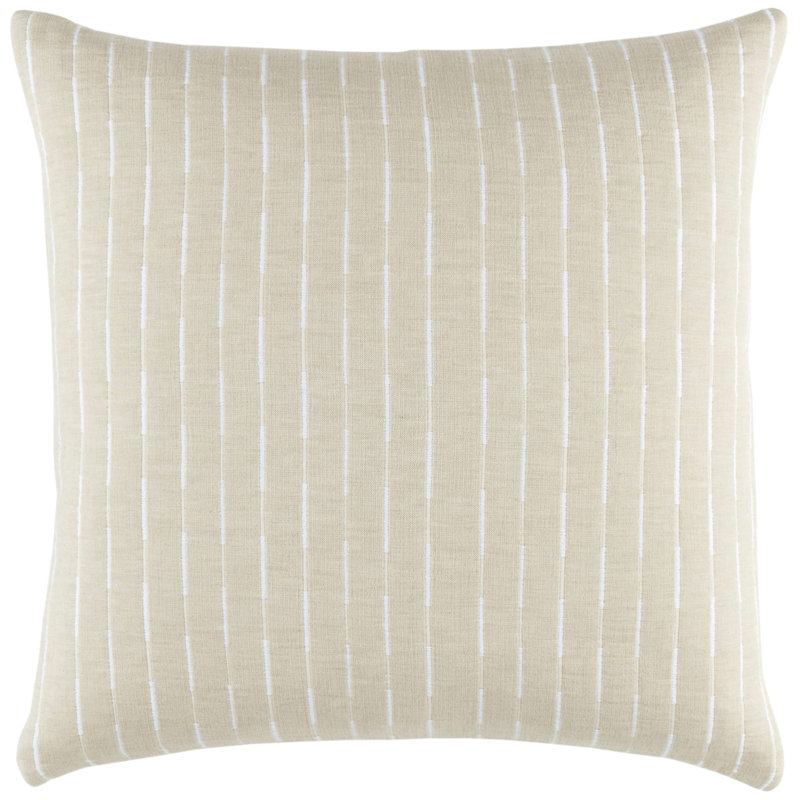 Marino Natural/Ivory Matelasse Sham, Euro