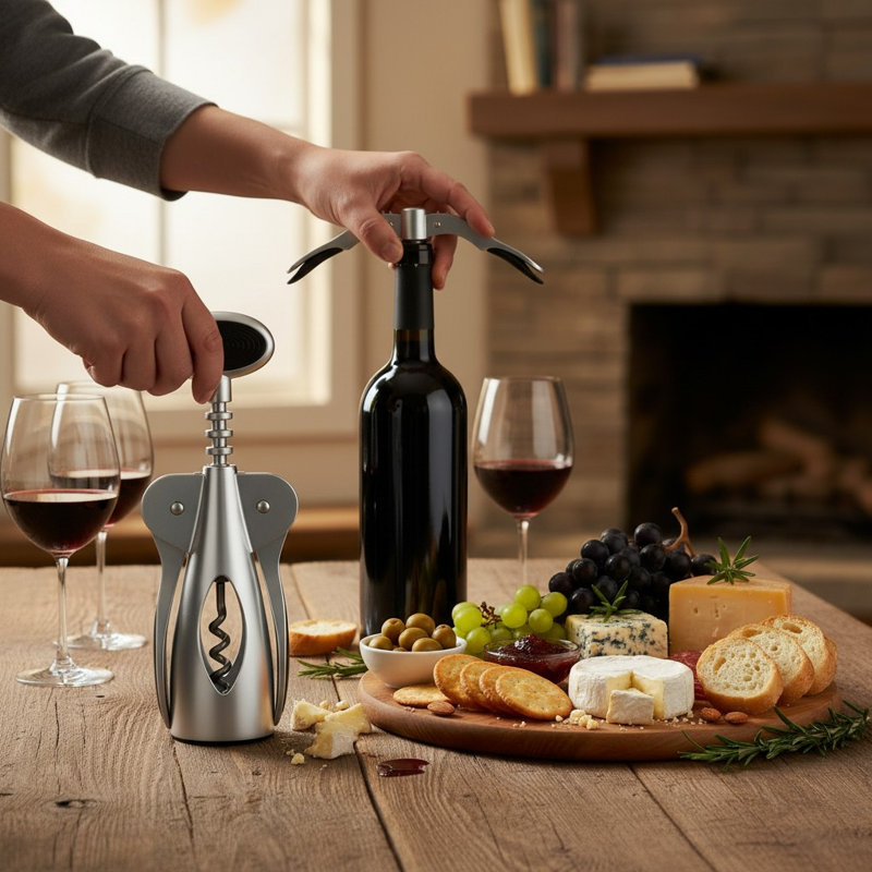 Cork Screw Opener, Zink Alloy