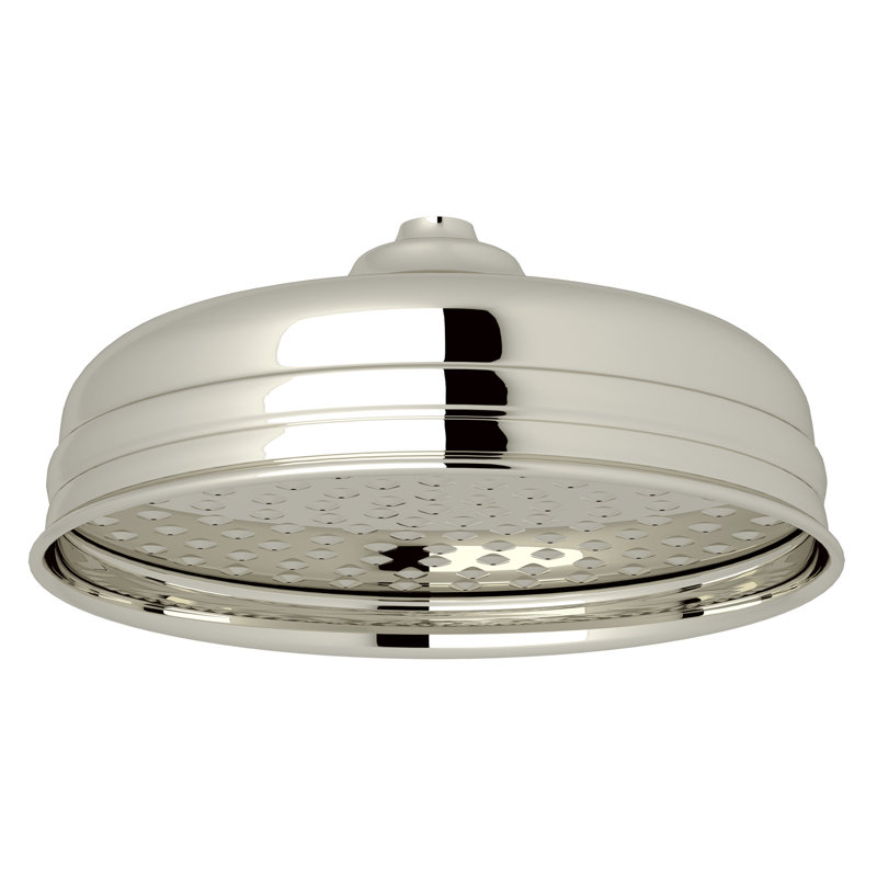8" Rain Shower Head, Polished Nickel
