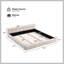 Lit tapissier élégant en chenille beige avec motif damier, grand, beige-237454914-237454912