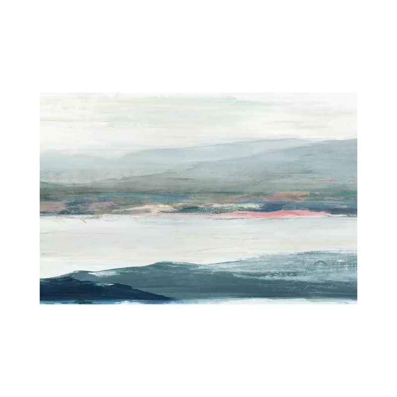 " Peaceful Mind II " by Allison Pearce, No Mat, Wrapped Canvas, 26" H x 40" W x 1.5" D