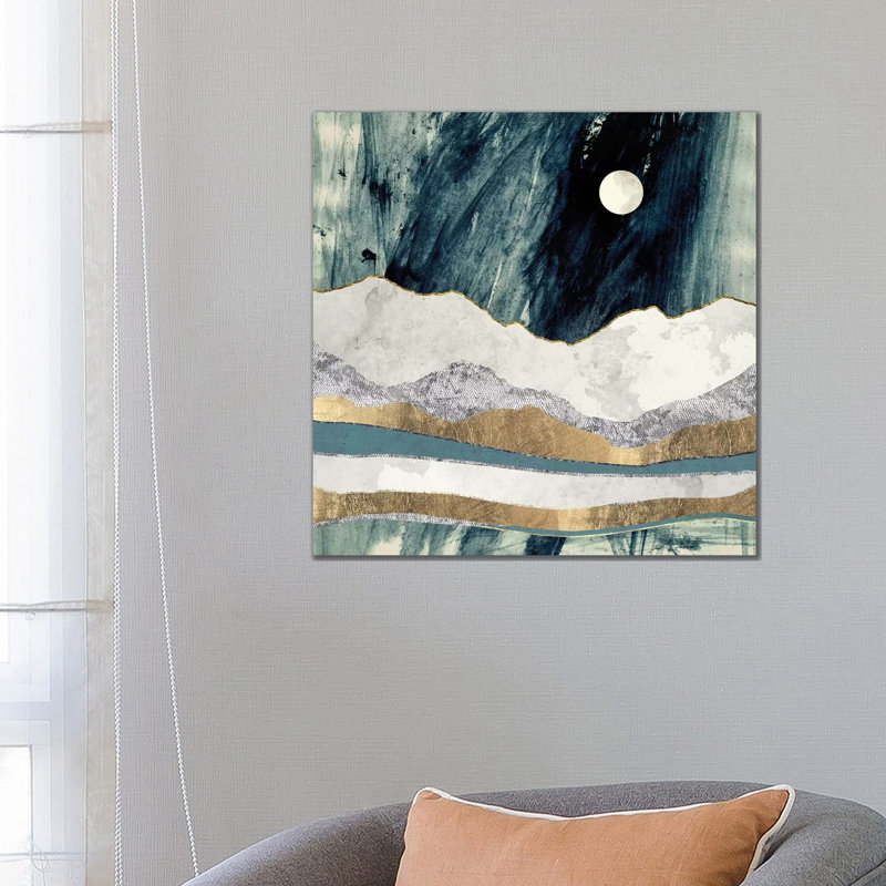 «Bold Sky», reproduction d'art, Aucun mat, H 26 po x l 26 po x P 1,5 po, Toile tendue
