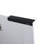 Meuble-lavabo à fermeture en douceur avec lavabo et petites tablettes de rangement