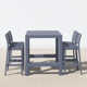 Farrah 55'' Rectangular 4 - Person Outdoor Dining Set