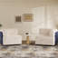 2 Seater Chenille Sofa-129875832