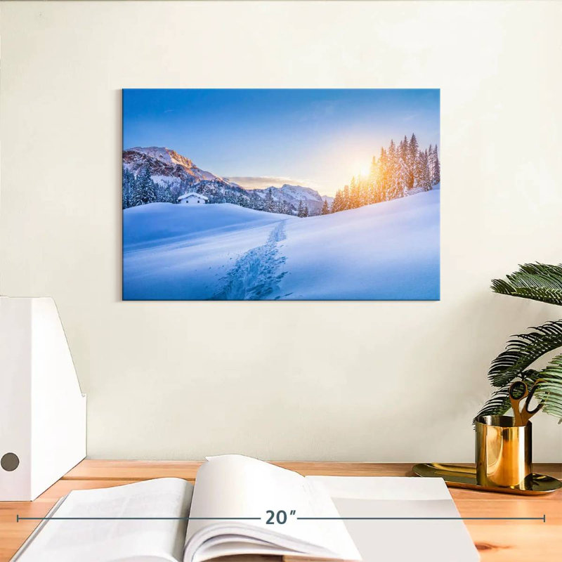 Alvord Winter Sunrise, H 8 po x l 12 po