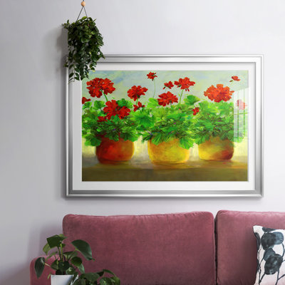 " Geraniums III "