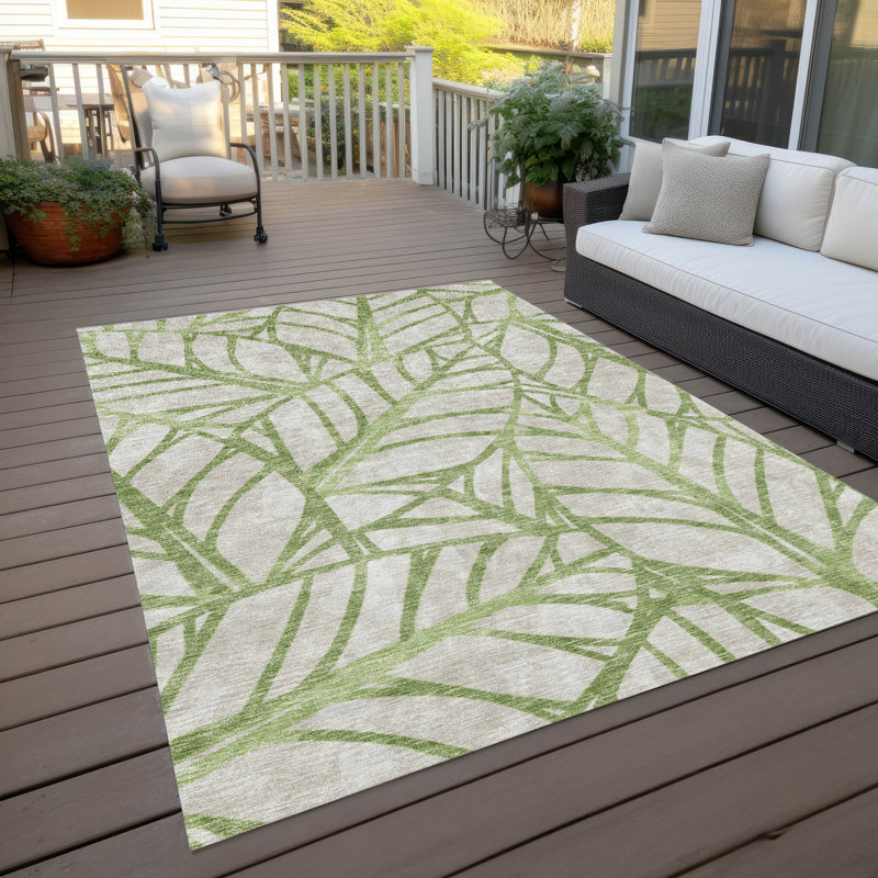 Tapis intérieur / extérieur Neysa, Rectangulaire 8 pi x 10 pi