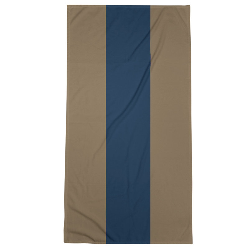 Beach Towel, Gray/Blue