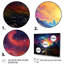 «Starry Night Train Traces To The Sky I - Train», art mural 4 pièces-803565287