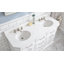 Meuble-lavabo de comptoir en marbre d'ingénierie de 60 po avec robinet Bruning de Bruning-1760876437-1760876442