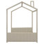 Velvet House Bed Wood Bed