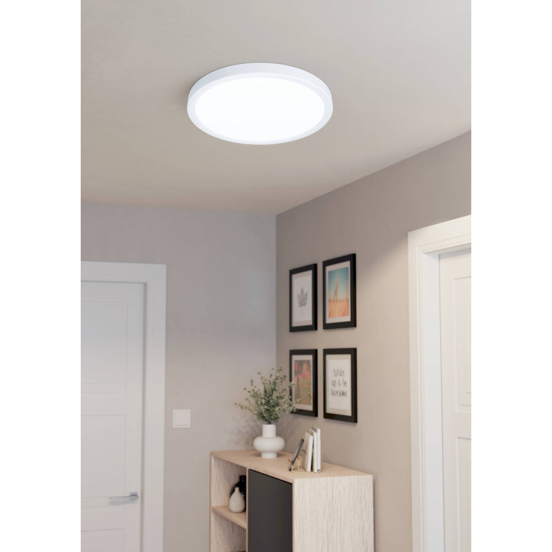 Apus LED Flush Mount, White