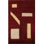 Tapis moderne teint à la main Gabbeh 6 x 8