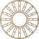 Hale Fretwork Ceiling Medallion