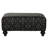 Navay 42" Square Upholstered Cocktail Ottoman