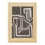 Galban Abstract Maze I - reproduction d'un seul cadre photo-629467642-629467646