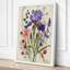 Iris and Specimen Botanical - Wrapped Canvas-1917212572-1917212574