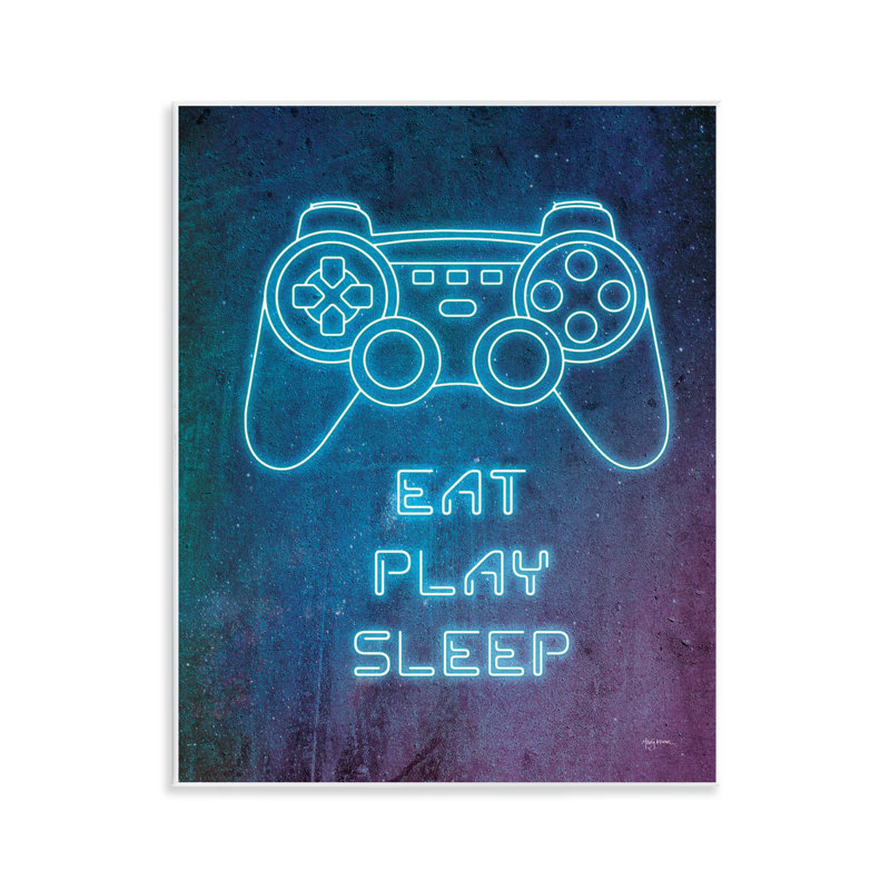 «Eat Play Sleep Neon» par Mary Urban