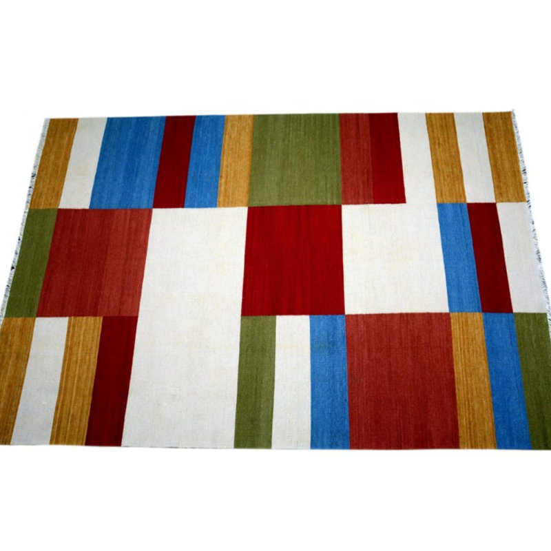Hering Geometric Hand Woven 190cm X 270cm Area Rug
