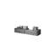 Canapé modulaire modulaire avec méridienne, canapé en forme de L