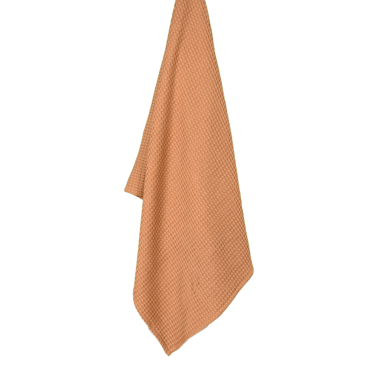 Cotton Throw Blanket, Gold