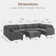 Anureet Oversized U Shaped Modular Corner Sectional Sofa With Storage Ottoman