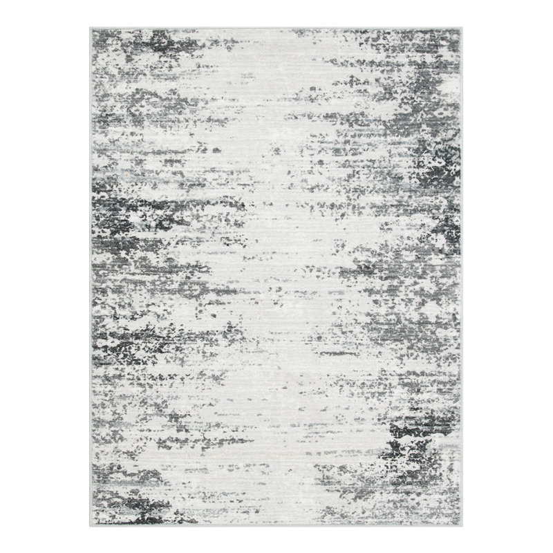 Tapis de sol antidérapant et lavable Kayo, Rectangulaire 8 pi x 10 pi