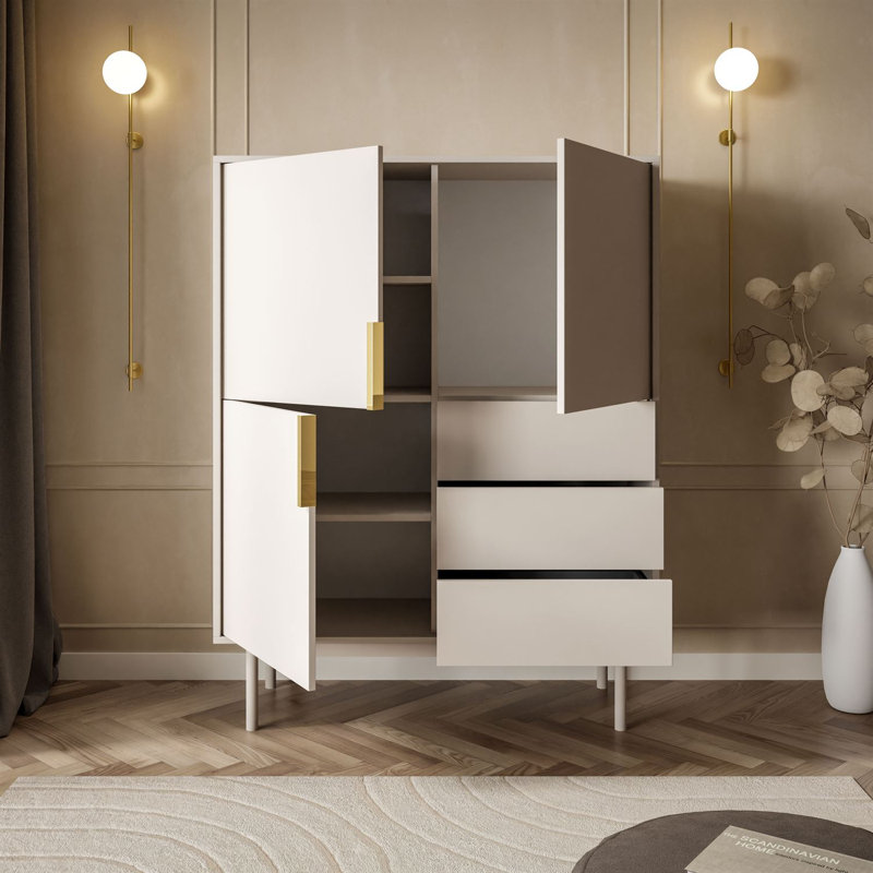 104cm Sideboard, Cashmire