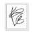 Cadre photo blanc mat